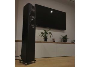 ELAC Carina FS247.4 - Čierna, Sonos AMP, káble