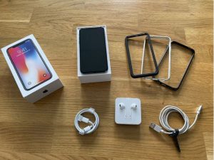 Predam Iphone X 256 GB Space gray bez poskodeni