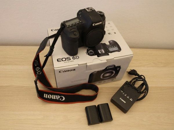 Fotoaparát Canon EOS 6D + príslušenstvo, 100% stav