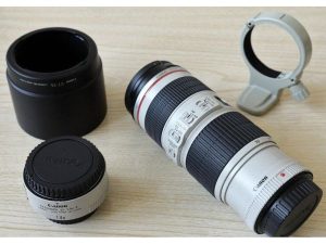 Canon EF 70-200mm/f4 L IS USM + extender 1,4x II.