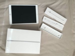 Ipad 7th Generation WIFI 128 GB Silver + Apple pen