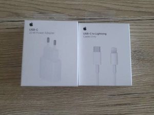 Apple adaptér 20w + kábel usb-c - lightning