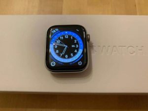 Apple Watch 4 44 mm LTE ocel