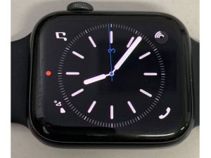 Apple Watch Series 4 GPS, 44mm Astronomy Grey Aluminium Case Black