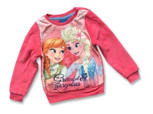 Dievčenský plyšový pulóver Disney- Frozen