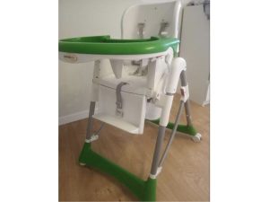 jedálenská stolička - Babypoint Fabula zelená