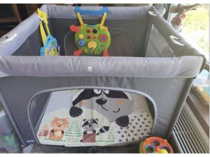 Ohrádka s hracou dekou/Playpen with a play blanket