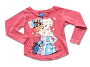 Dievčenské tričko - Frozen (Anna,Elsa)