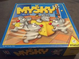 Detská spoločenská hra Myšky