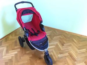 Skladací kočík Britax B-motion na beh, kolieskové korčuľovanie