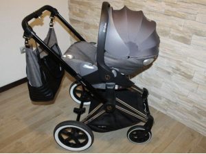 Kočiar Cybex Priam Platinum All Terrain Grey, 3kom