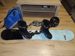 Kompletný snowboardový set