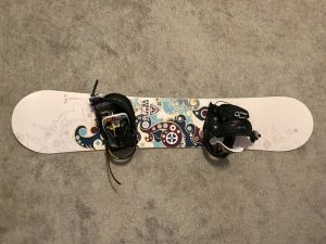 Pár x používaný Snowboard 140cm