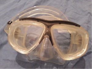 Potápačské okuliare, ako nové