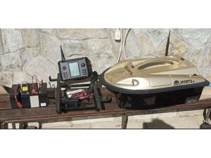 Zavážacia Loďka Prisma 5 sonar+GPS -
