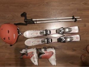 detský lyžiarsky set