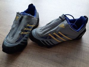 Sivo-modré dámske SDS tretry – Adidas - v.36