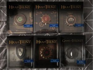 Game of Thrones Steelbook 1,2,3,4,5,8 + Magnety