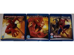 Spider-man,Spiderman trilógia filmy na bluray cz dabing