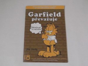 Jim Davis-Garfield pŕevažuje-komiks