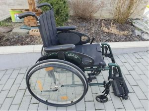 aktivny invalidny vozík Sopur 44cm odľahčeny AL