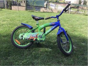 Bicykel velkost 16