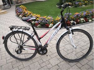 Dámsky mestský bicykel
