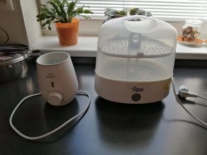 Sterilizátor +ohřívač vody