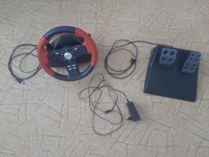 Volant s pedálmi a s odozvou Logitech formula force ex