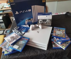 PS4 pro white 1tb