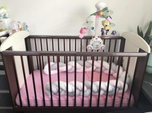 Cot for a little girl