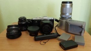 Olympus PEN E PL8 cameras and m4/3 lenses