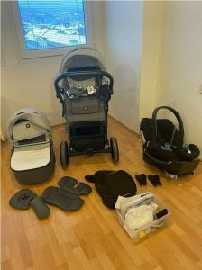 Baby stroller triple combination Adamex
