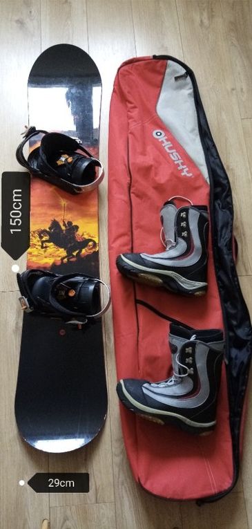 Snowboard set for sale