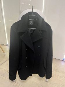Men's black coat M