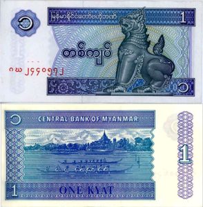 Mjanmarský Kyat - 1