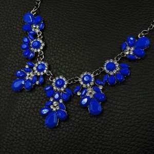 Beauty in the Blue Necklace by Betsey Johnson