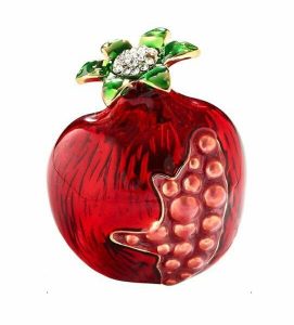 Pomegranates Brooch