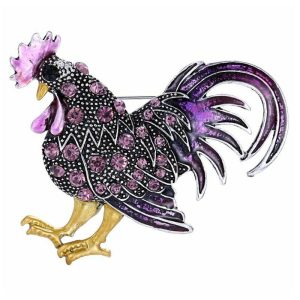 Brooch - Archie the Rooster