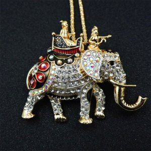 Betsey Johnson - Elephant Necklace