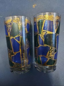Georges Briard, Set of two glasses 3dl