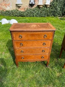 A small chest of drawers