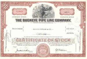 The Buckeye Pipe Line Company Certificate