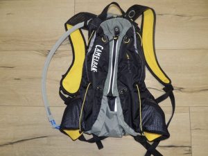 Montura, Vist and Millet sweatshirt and Camelbak hydration pack