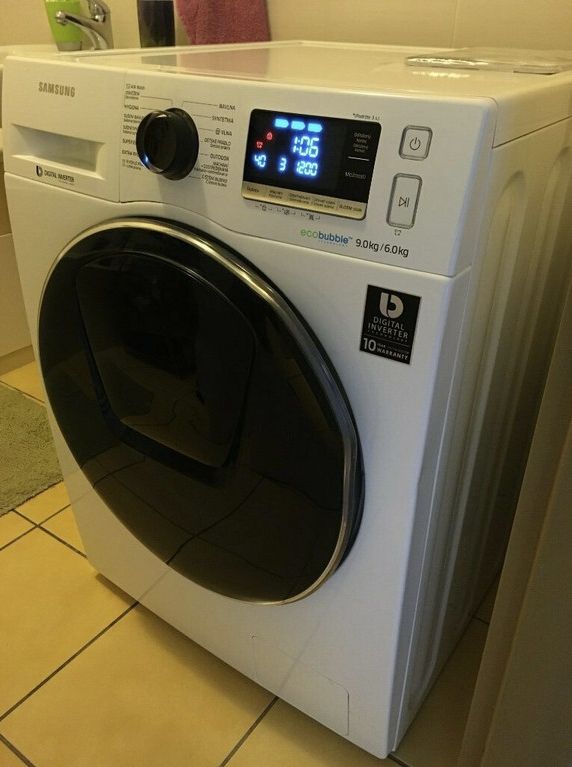 SAMSUNG: Washing machine with dryer 9kg/6kg