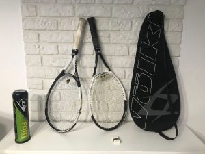 Tennis rackets WILSON Hammer Pro and VÖLKL power br