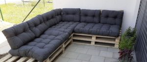 Cushions for pallet seating