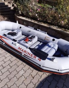 Intex Mariner 4 Set červeny