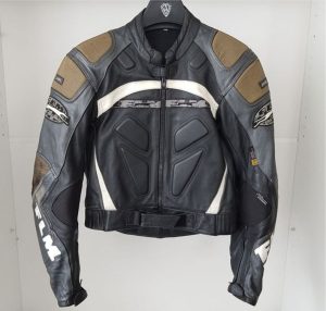 FLM leather motorcycle jacket