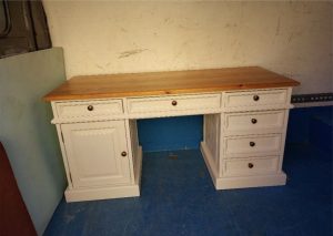 Provence desk, all solid